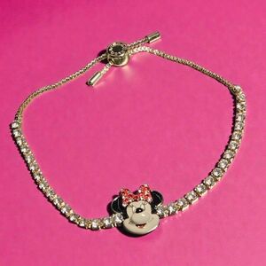 NEW Disney Minnie Mouse Tennis Bracelet  NWT officially licensed Disney